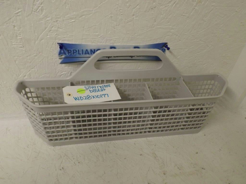 GENERAL ELECTRIC DISHWASHER WD28X10177 SILVERWARE BASKET USED GENERAL ELECTRIC DISHWASHER WD28X10177 SILVERWARE BASKET USED